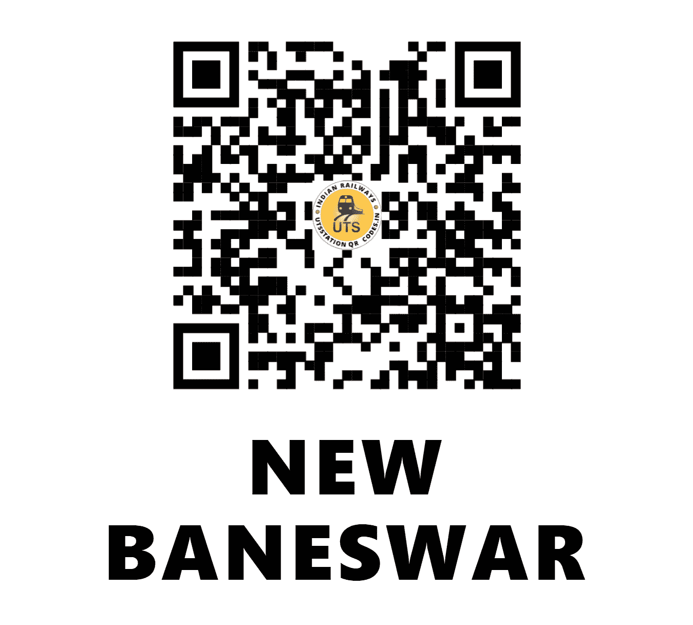 UTS QR Code for NEW BANESWAR - NBS (NF - WEST BENGAL)